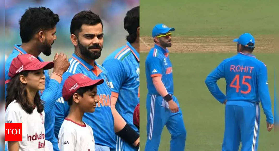 IND vs PAK: Virat Kohli forgets to wear correct jersey vs Pakistan | Cricket News