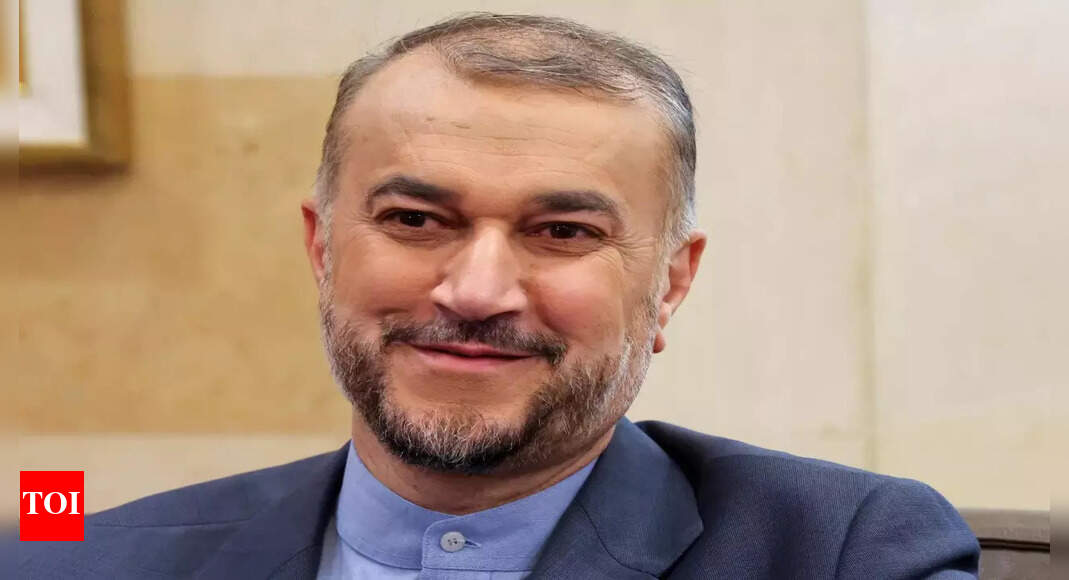 Iran's foreign minister warns Israel from Beirut it could suffer 'a huge earthquake'