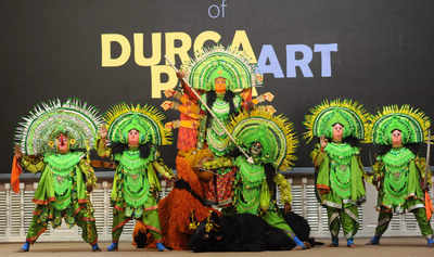 Kolkata event celebrates Durga Puja art