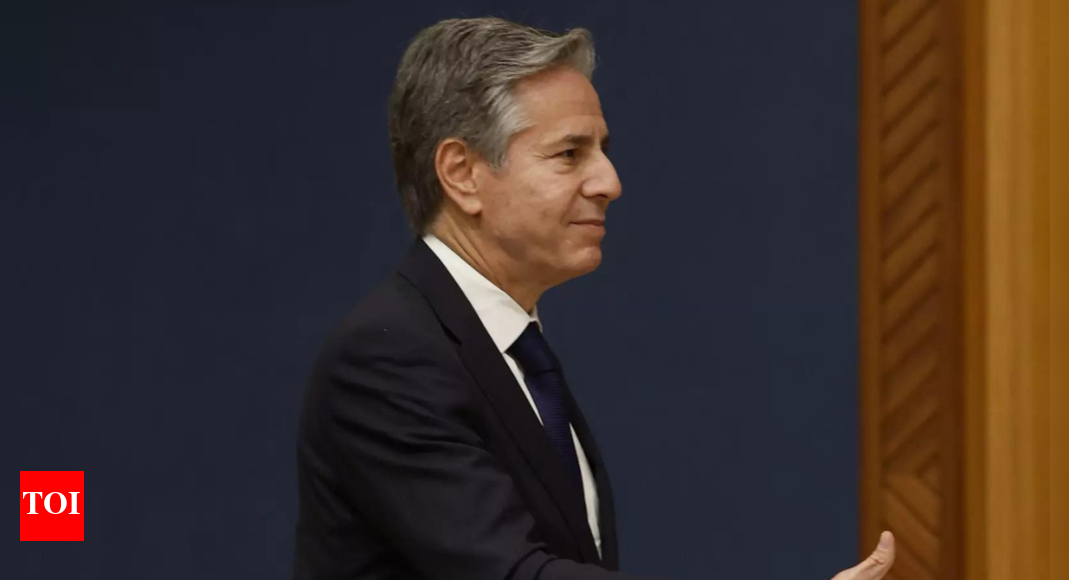 Blinken asks China to use 'influence' for Middle East calm - Times of India
