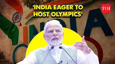 Will leave no stone unturned in our efforts to organize the 2036 Olympics: PM Modi