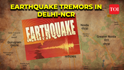 Sunday shudder: Earthquake tremors felt in Delhi, NCR; 3.1 magnitude earthquake in Faridabad