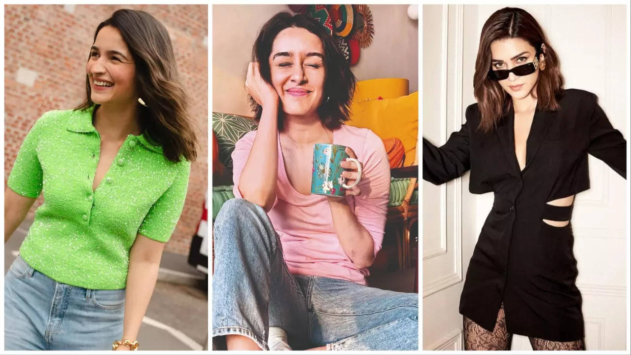 Alia Bhatt, Shraddha Kapoor and Kriti Sanon keep their hair short and  stylish | Hindi Movie News - Times of India