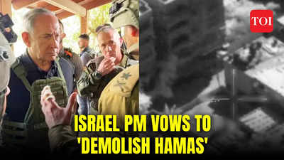 Israel PM Netanyahu convenes emergency cabinet meet, vows to 'demolish Hamas'