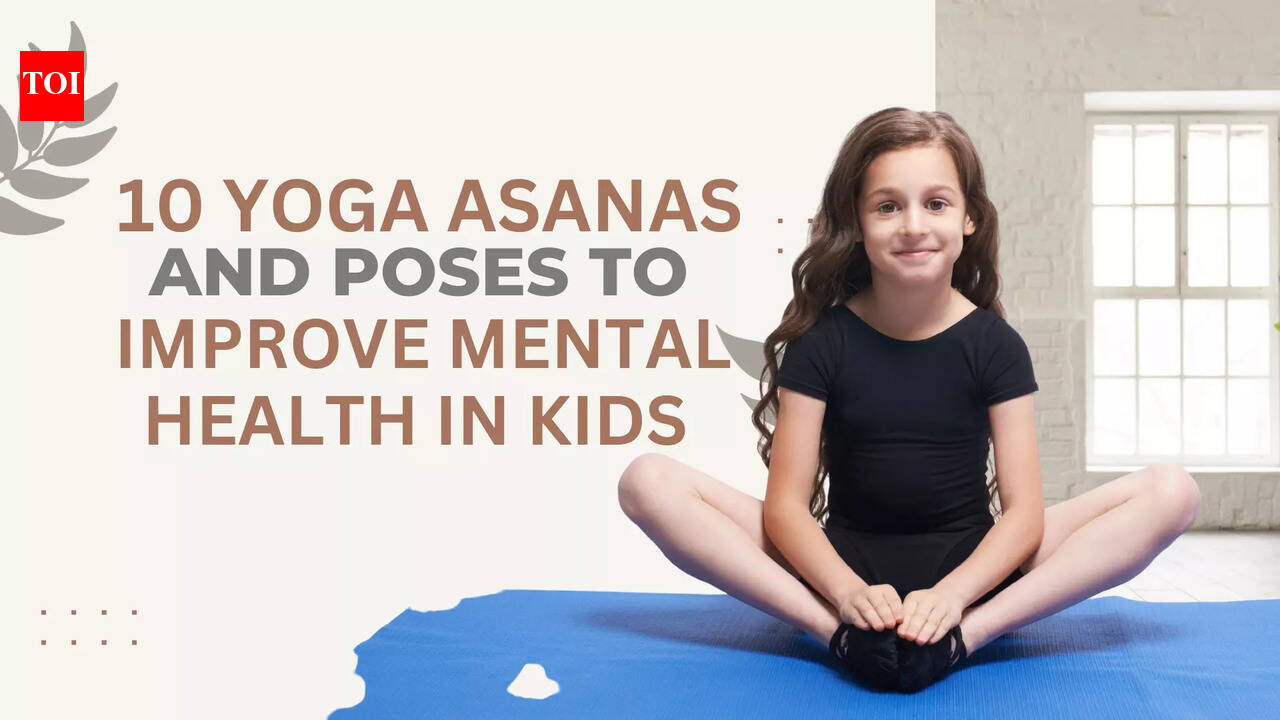 10 yoga asanas and poses to improve mental health in kids