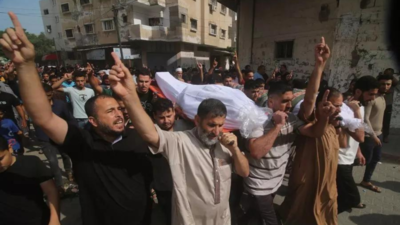 Gaza: Gaza death toll rises to 2,450 - Times of India