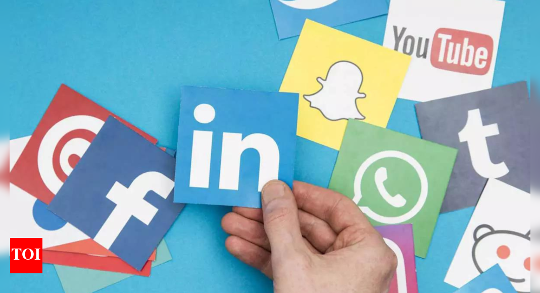 Sharp cut in social media connect of Congress in October | India News ...