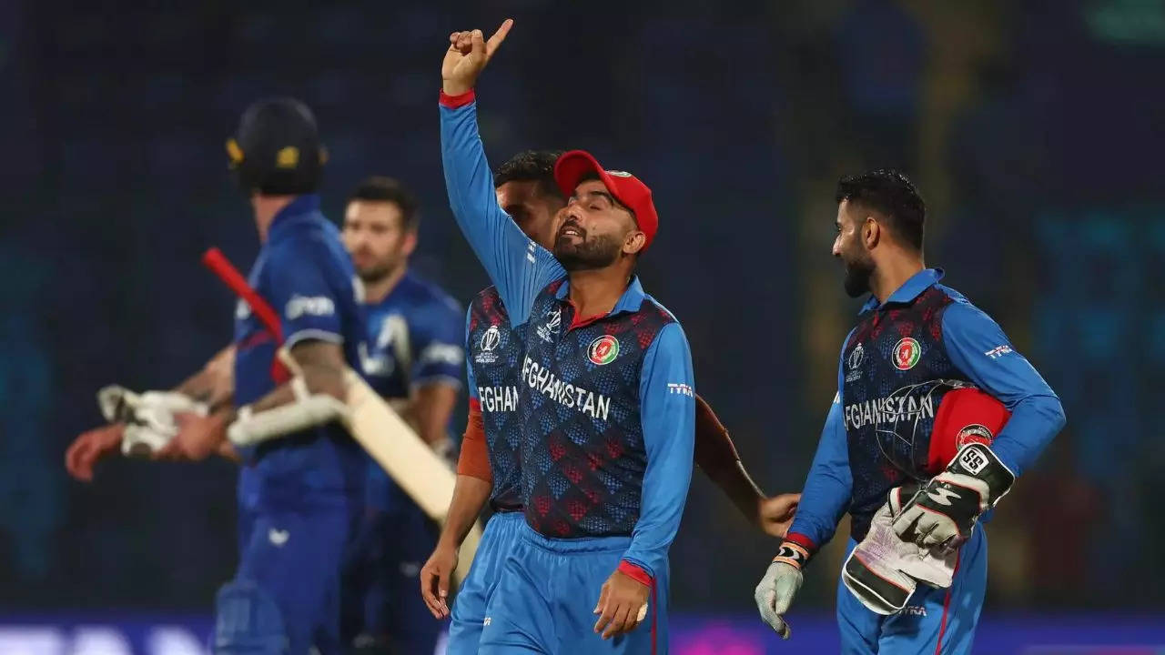 ICC World Cup 2023: Afghanistan beat England by 69 runs