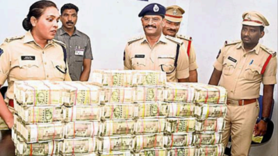 2 from Gujarat haul Rs 3 crore cash, held in Telangana's Nalgonda