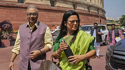 BJP MP accuses Mahua Moitra of taking bribes for queries