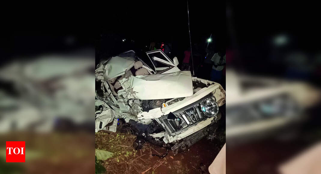 Suv Accident: Three Die After Truck Collides With Suv | Coimbatore News ...