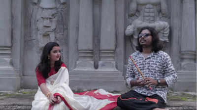 Bipra Bala’s Puja song ‘Ebar Pujoy Chande Jabo’ is a treat for musical ears