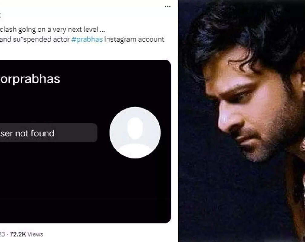 
Prabhas deletes his Instagram account and netizens think this is the reason – ‘SRK fans reported…’
