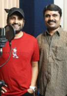 Santhanam starts dubbing for his film with N Anand