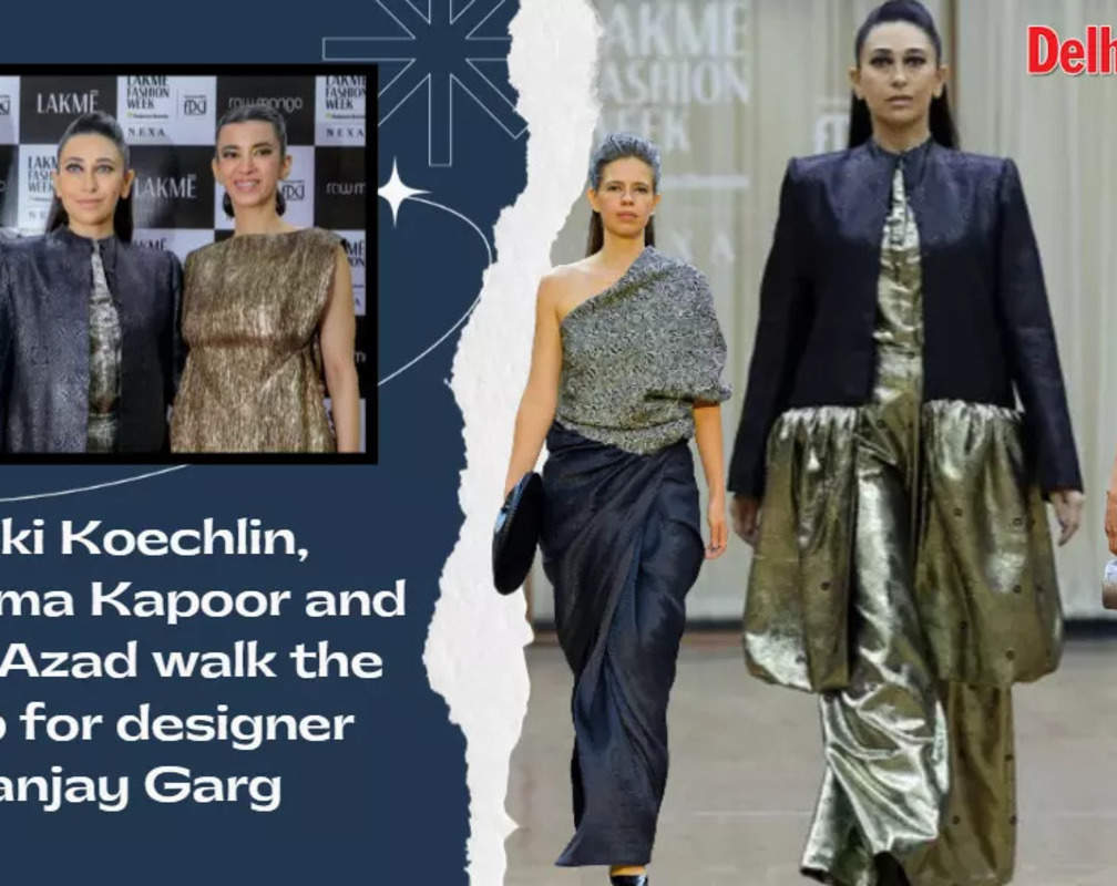 
Kalki Koechlin, Karishma Kapoor and Saba Azad walked the ramp at Lakme Fashion Week in partnership with Fashion Design Council of India
