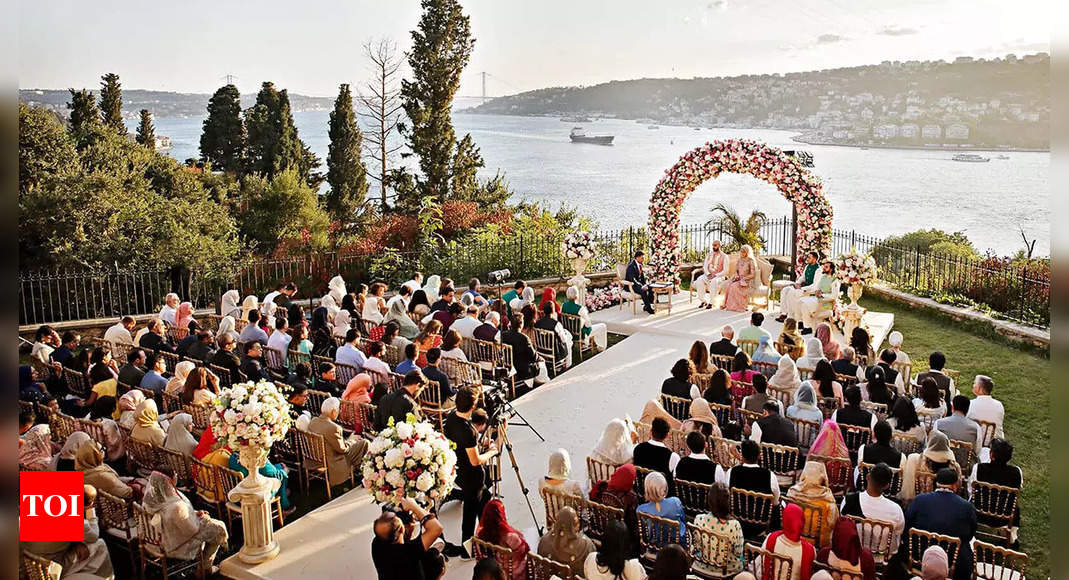 Turkey emerging as a popular destination for weddings – Times of India