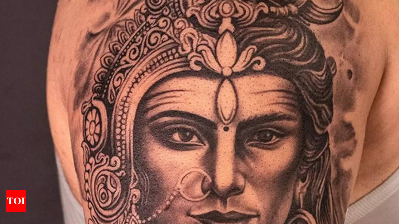 Krishna” Tattoo by @Amit Timilsena. DM for Appointments. #tattoo #tat... |  TikTok