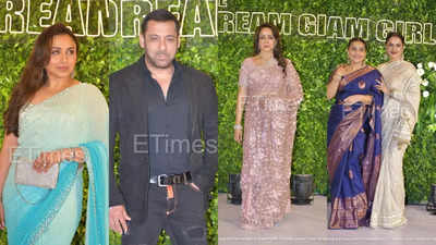 Rekha, Salman Khan, Rani Mukerji, Jaya Bachchan, Jeetendra and more: Celebs attend Hema Malini's birthday bash - Pics inside