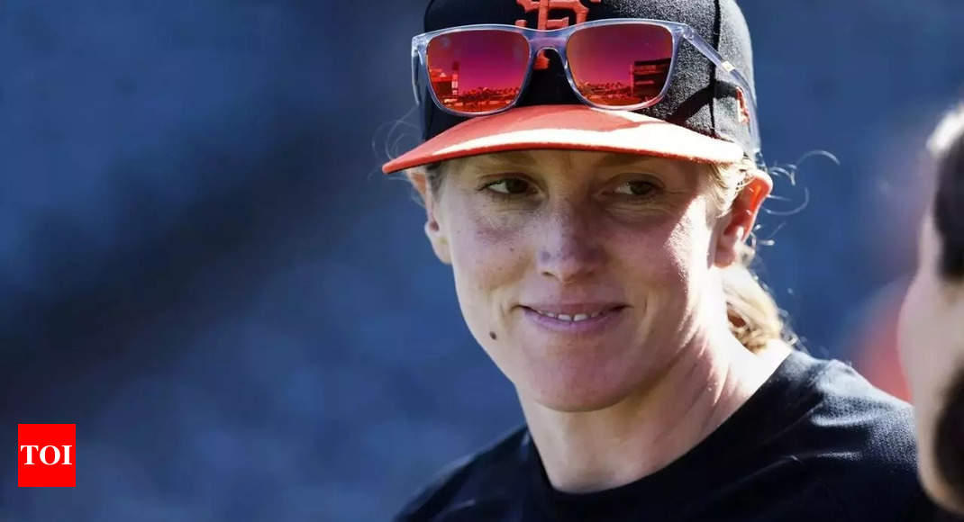 Alyssa Nakken: San Francisco Giants make MLB history with first on-field  female coach