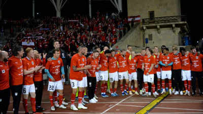 Austria beat Azerbaijan to qualify for Euro 2024
