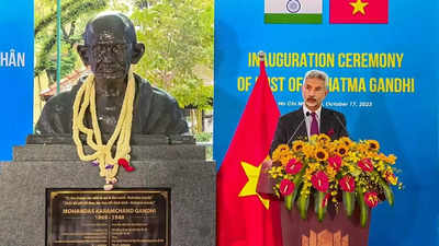 Mahatma Gandhi serves not just as political inspiration but also as motivator of diplomacy: External Affairs minister S Jaishankar