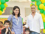Priya Dutt with family