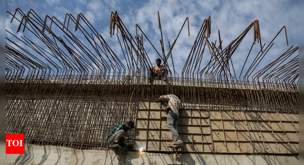 India to spend nearly Rs 143 lakh crore on infrastructure between FY24 and FY30: Crisil – Times of India
