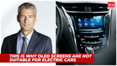 Why fancy OLED displays in cars might not last long: Less is more in EV infotainment