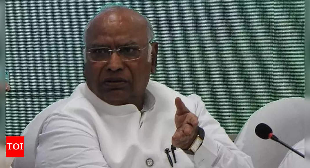 Congress chief Kharge alleges Modi govt using Army 'politically' for elections
