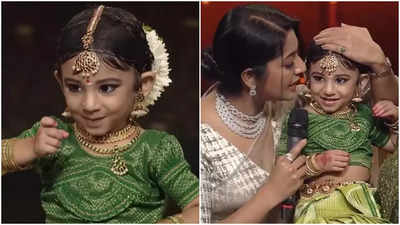 Meet the three-year-old Sameesha, who left Kidilam viewers stunned with her classical dance; Here's the video