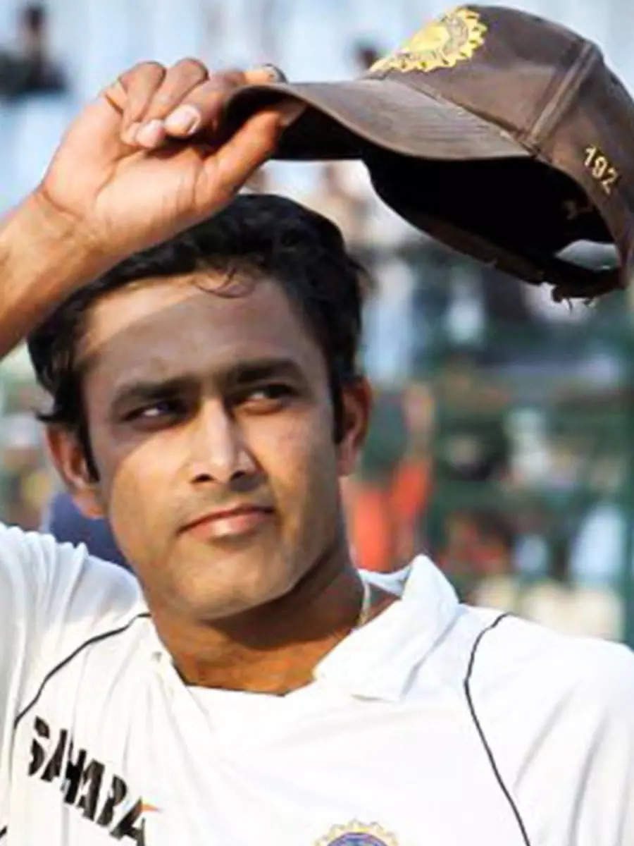 In Pics: Notable records of legendary leg-spinner Anil Kumble
