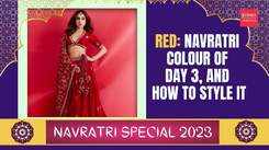 RED: Day 3 Colour of Navratri, And How to Style it