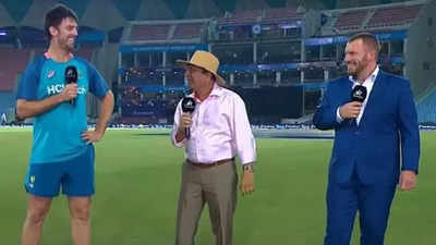 ‘Didn’t your father teach you..?’: Sunil Gavaskar asks Mitchell Marsh, gets quick-witted response