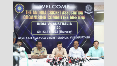 Vizag gears up for India-Australia T20 cricket match