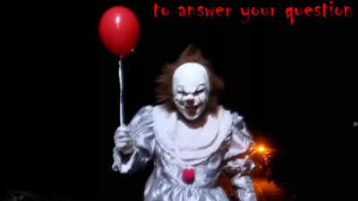 Pennywise lookalike scares Scottish village, challenges authorities