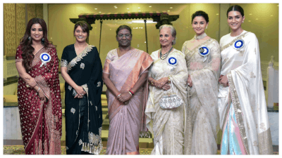 Stars descend on capital as President honours the best of Indian cinema