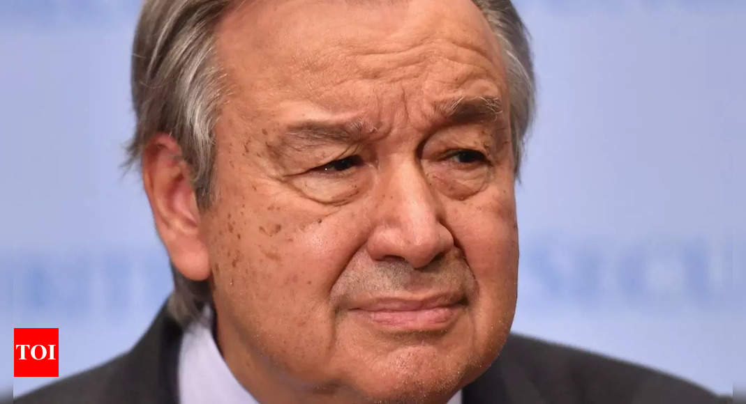 Conflit Israël-Hamas : Antonio Guterres, de l’ONU, appelle à un « cessez-le-feu humanitaire immédiat »