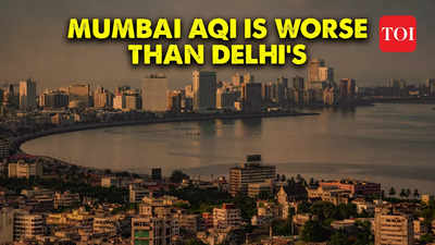 Mumbai AQI News: Smog hangs in Mumbai air, its AQI worse than Delhi's ...
