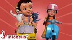 Telugu Kids Poem: Nursery Song in Telugu 'Pom Pom Chitti Bus'su Vastondi'