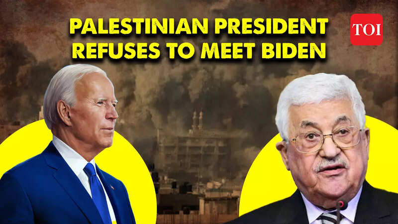 Israel-Hamas War: Palestinian President Mahmoud Abbas cancels meeting ...