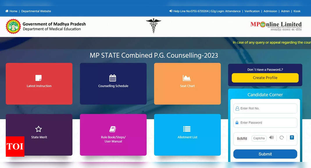MP NEET PG Counselling 2023: CLC Round Merit List 2023 releasing tomorrow at dme.mponline.gov.in, check details here