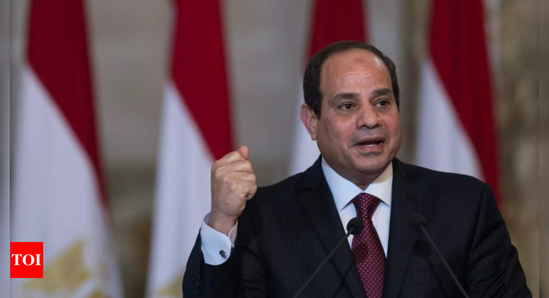 Sisi: Egypt Rejects Any Displacement Of Palestinians Into Sinai, Says ...