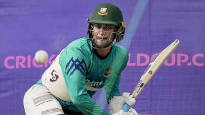 Bangladesh sweat on skipper Shakib Al Hasan's fitness ahead of India clash