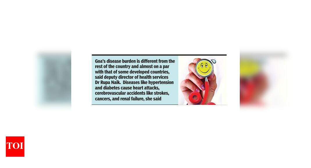 Hypertension & diabetes on rise in Goa, says DHS official Goa News