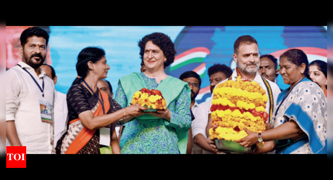 BJP Wants BRS Win, Joined Hands With MIM To Defeat Cong: RaGa ...