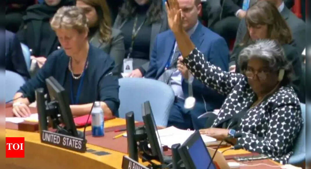 US vetoes UNSC action on Gaza, Israel