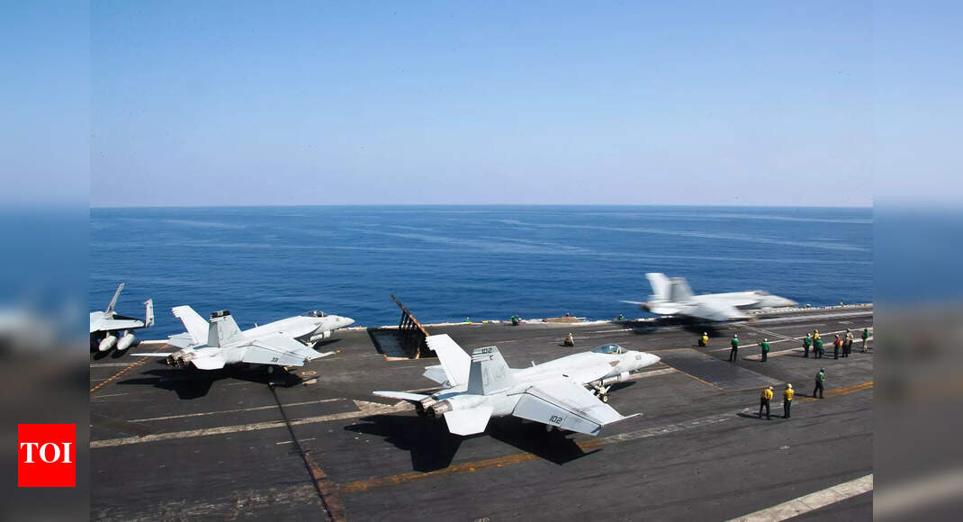 In Israel Gaza War Us Carriers And Troops Send Signal Of Force If
