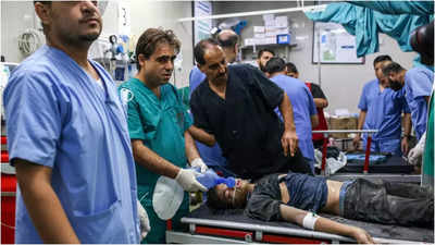Harvard students stage 'die-in', blame Israel for Gaza hospital blast