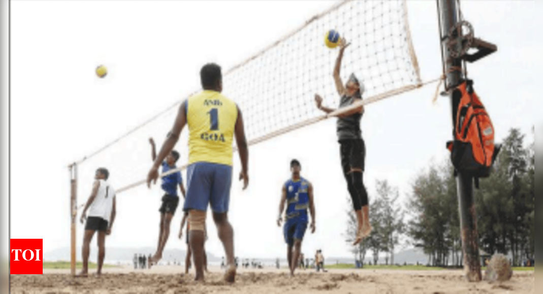 Beach Volleyball With no state support, Goa's volleyball players