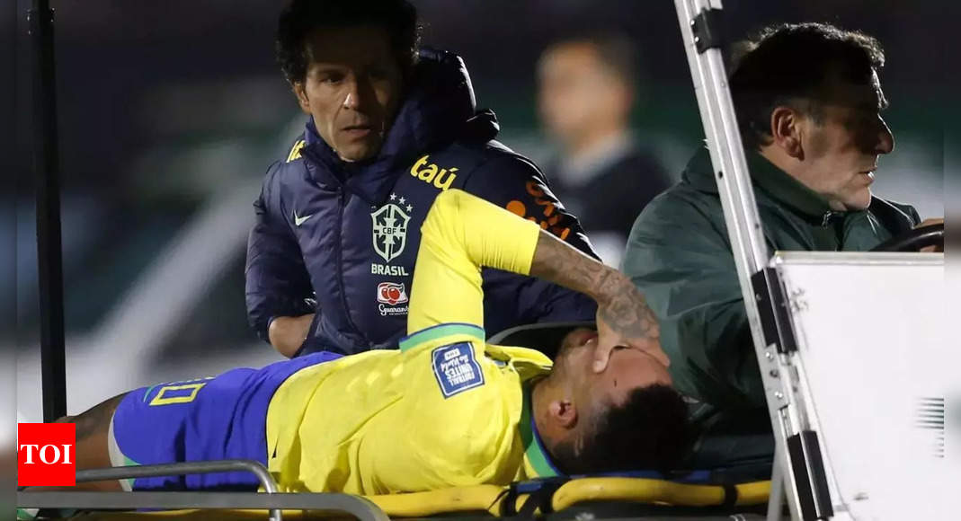 Neymar’s injury woes continue: A stark contrast to the fortunes of Lionel Messi and Cristiano Ronaldo Football News
